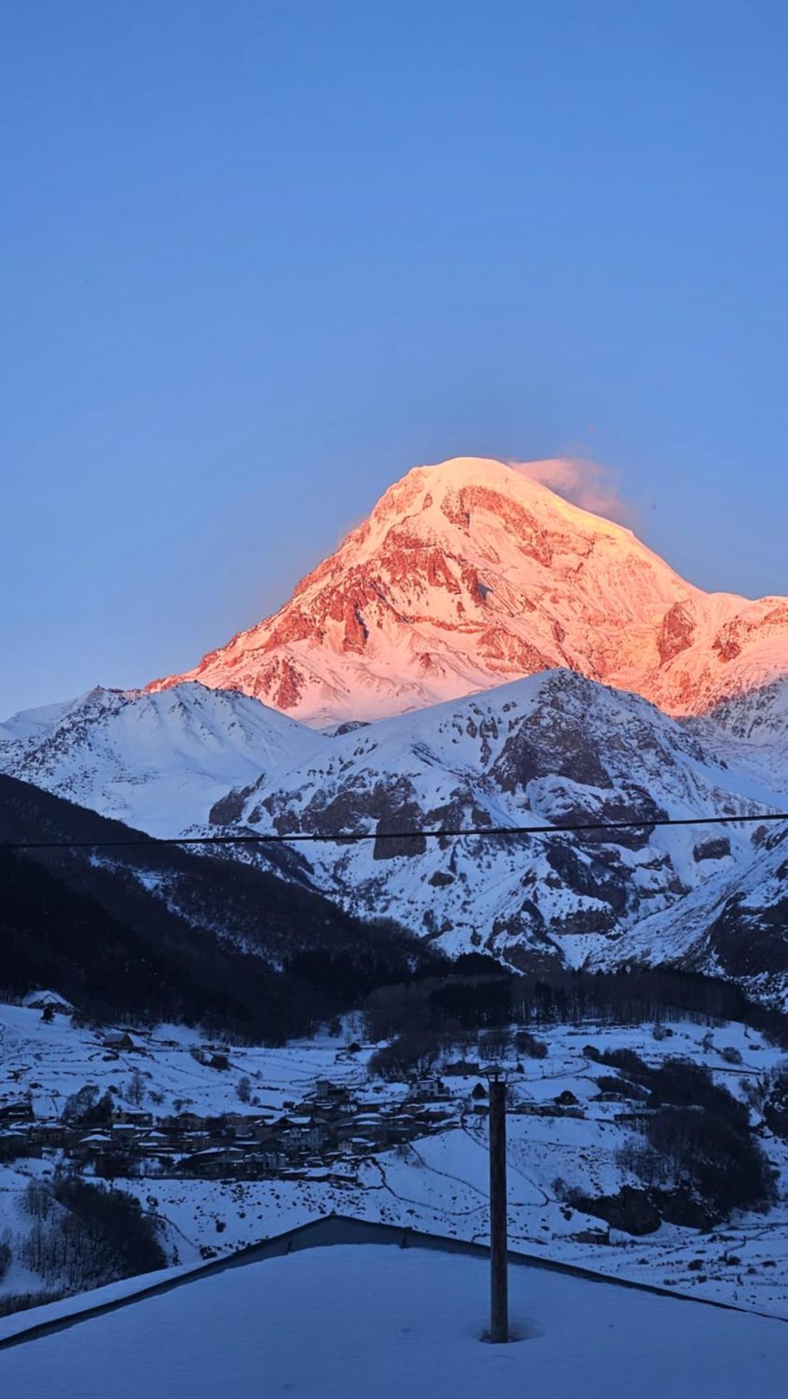 Best View Kazbegi Esterno foto